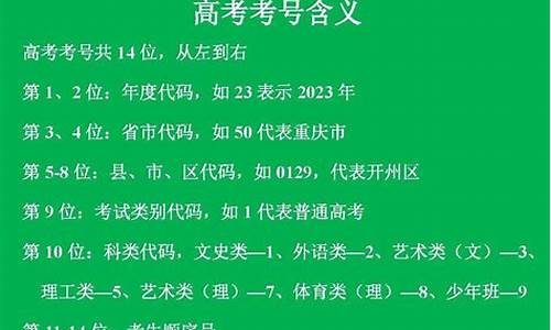 高考报名号是几位数它与准考证号一样吗_高考报名号是几位