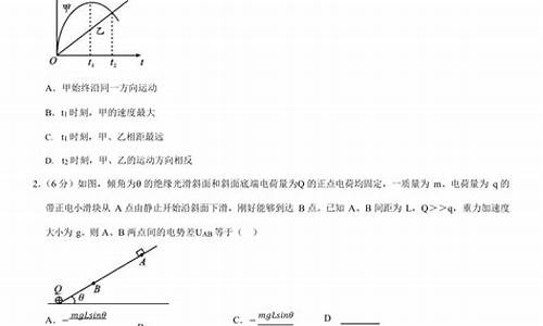 2016年四川卷理综物理_2016四川高考物理答案