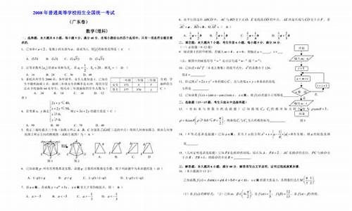 2008年广东高考地理,2008年广东高考理科难度