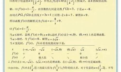 高考导数大题20种题型讲解_高考数学导数大题技巧