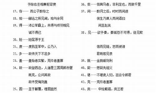 高考语文词语复习_高考语文词语积累解释6000个